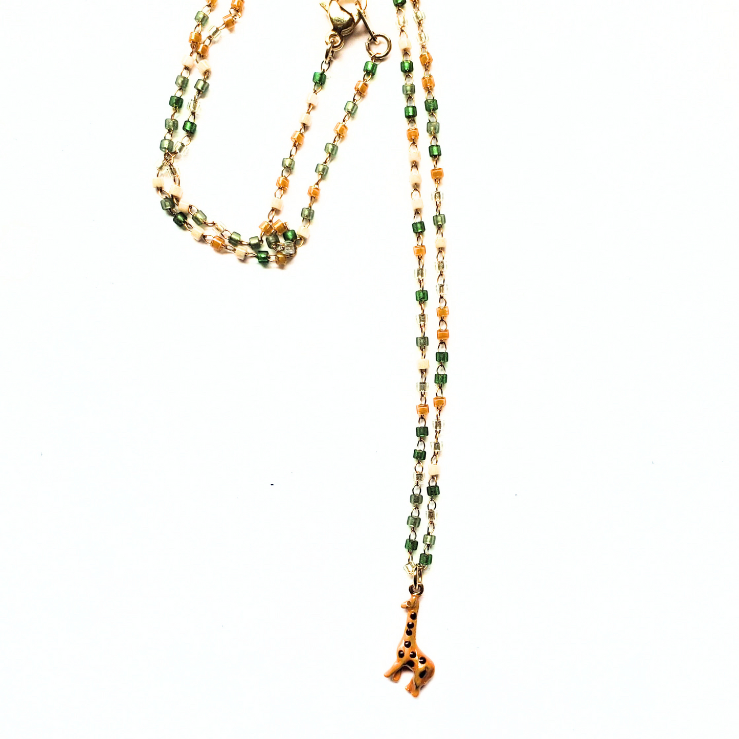 Masai Mara Dawn Tiny Giraff Necklace