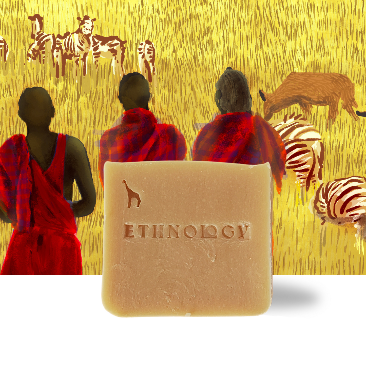 Masai Mara Dawn Scented Shea Butter Body Soap (Mango)